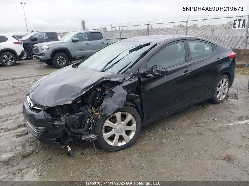 5NPDH4AE9DH219673 2013 Hyundai Elantra Gls/Limited
