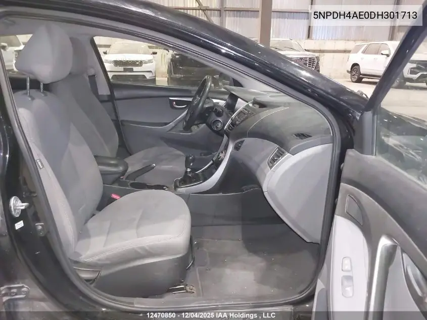 5NPDH4AE0DH301713 2013 Hyundai Elantra