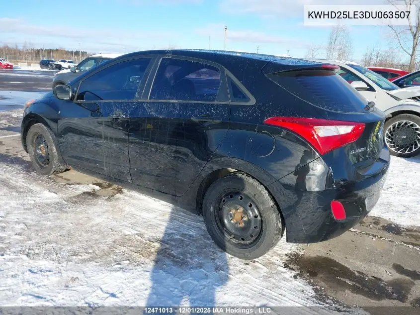 KWHD25LE3DU063507 2013 Hyundai Elantra