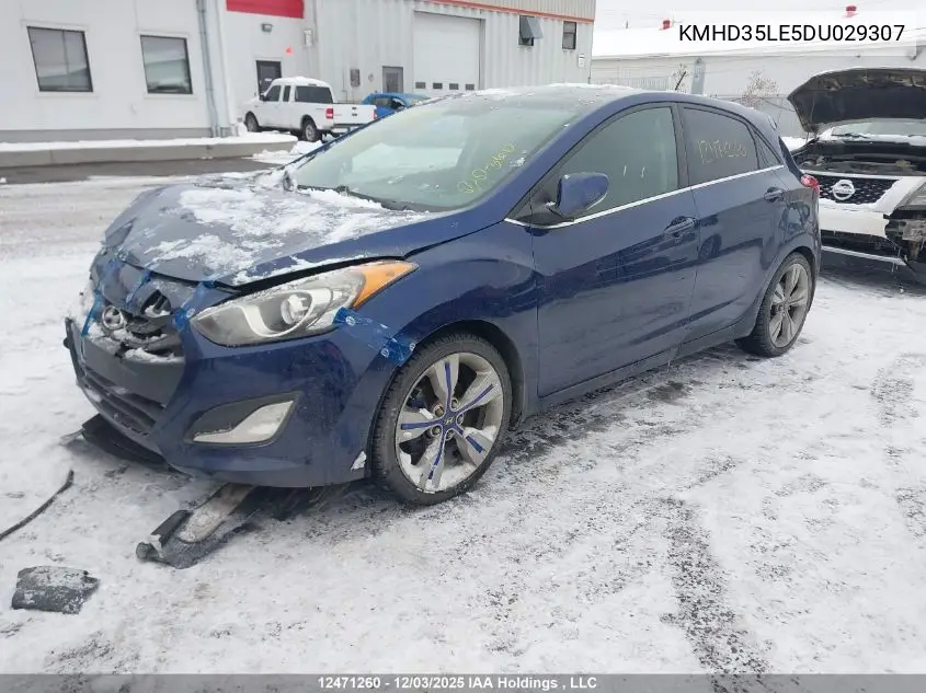 KMHD35LE5DU029307 2013 Hyundai Elantra Gt