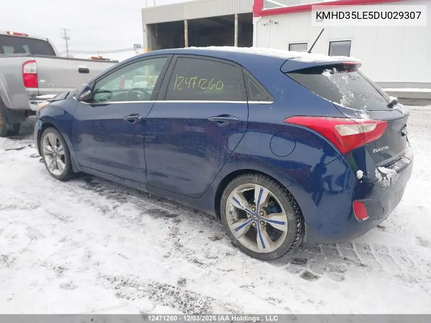 KMHD35LE5DU029307 2013 Hyundai Elantra Gt