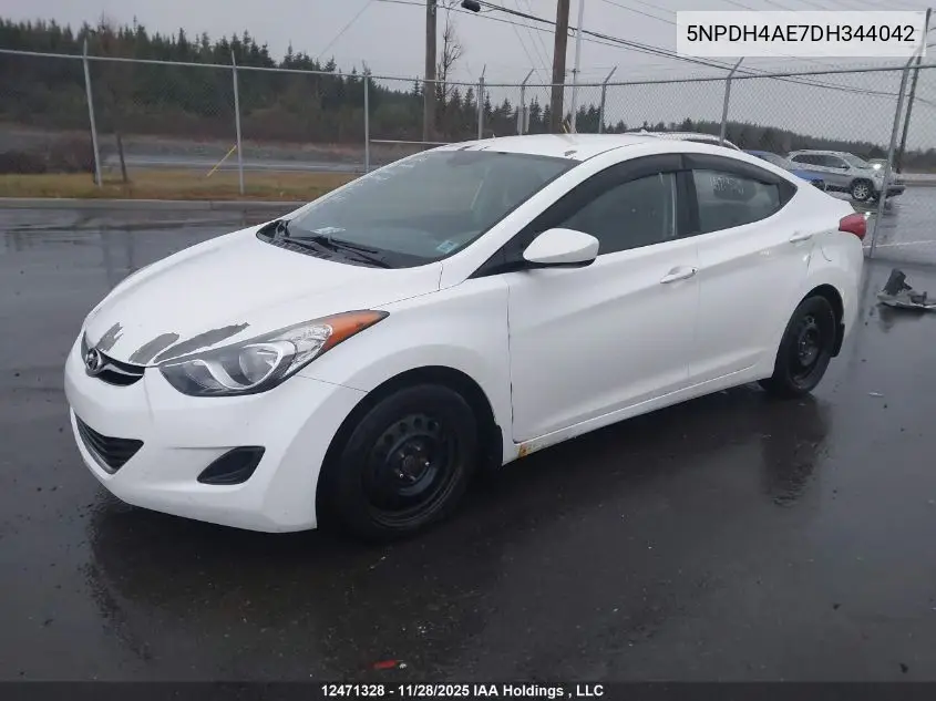 5NPDH4AE7DH344042 2013 Hyundai Elantra Gl