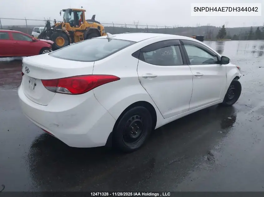 5NPDH4AE7DH344042 2013 Hyundai Elantra Gl