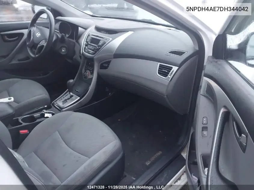 5NPDH4AE7DH344042 2013 Hyundai Elantra Gl