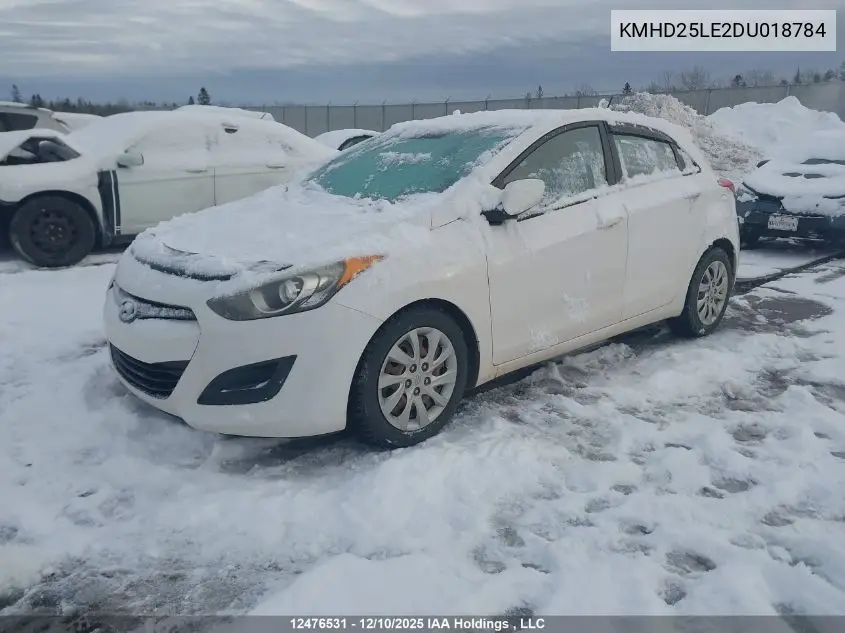 KMHD25LE2DU018784 2013 Hyundai Elantra Gt