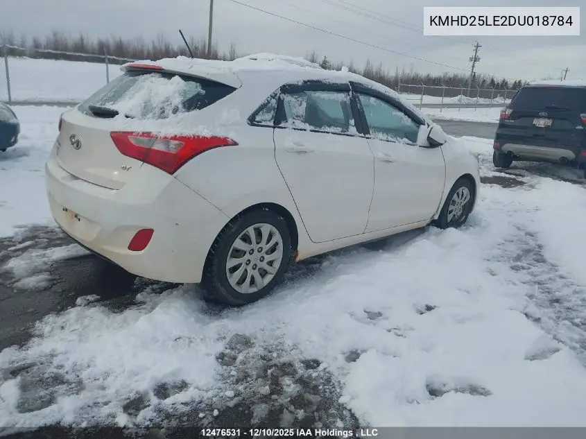 KMHD25LE2DU018784 2013 Hyundai Elantra Gt