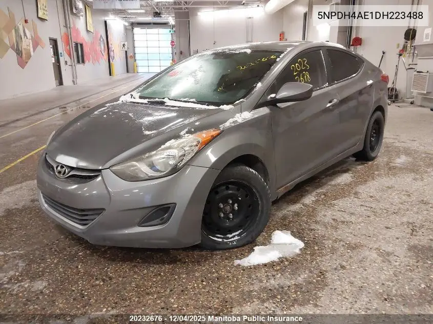 5NPDH4AE1DH223488 2013 Hyundai Elantra Gl