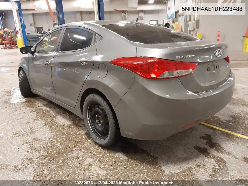 5NPDH4AE1DH223488 2013 Hyundai Elantra Gl