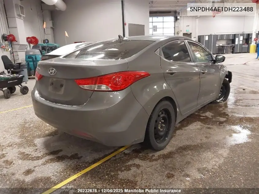 5NPDH4AE1DH223488 2013 Hyundai Elantra Gl