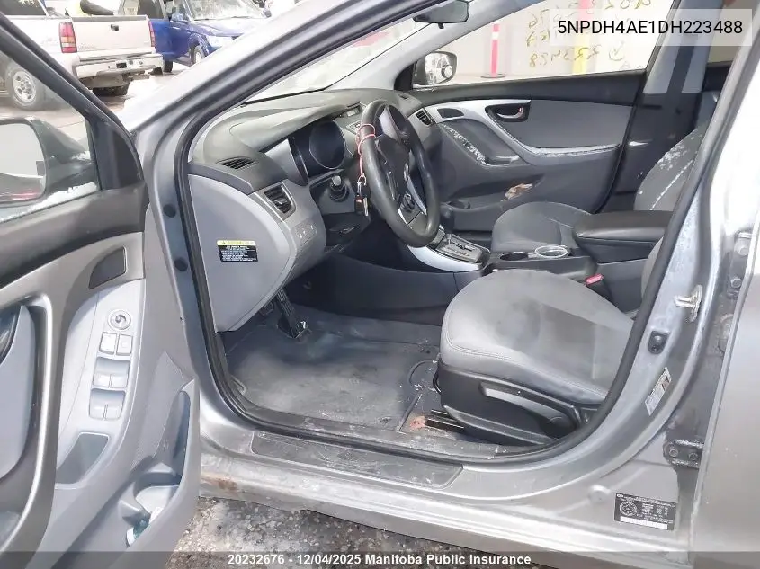 5NPDH4AE1DH223488 2013 Hyundai Elantra Gl