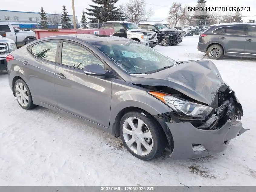 5NPDH4AE2DH396243 2013 Hyundai Elantra Gls/Limited