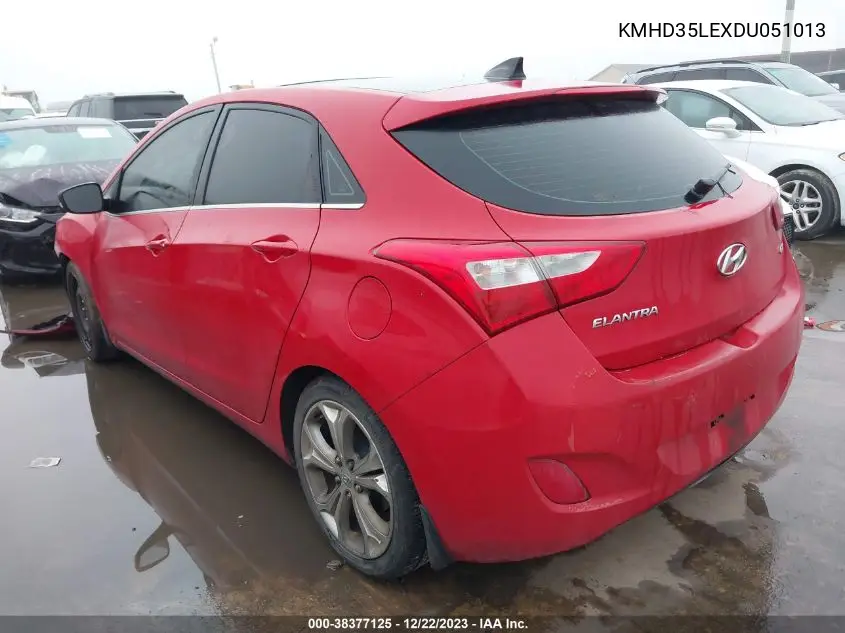 KMHD35LEXDU051013 2013 Hyundai Elantra Gt