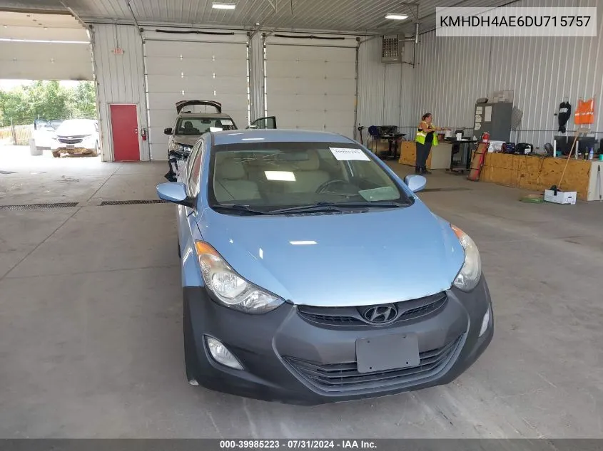 KMHDH4AE6DU715757 2013 Hyundai Elantra Gls