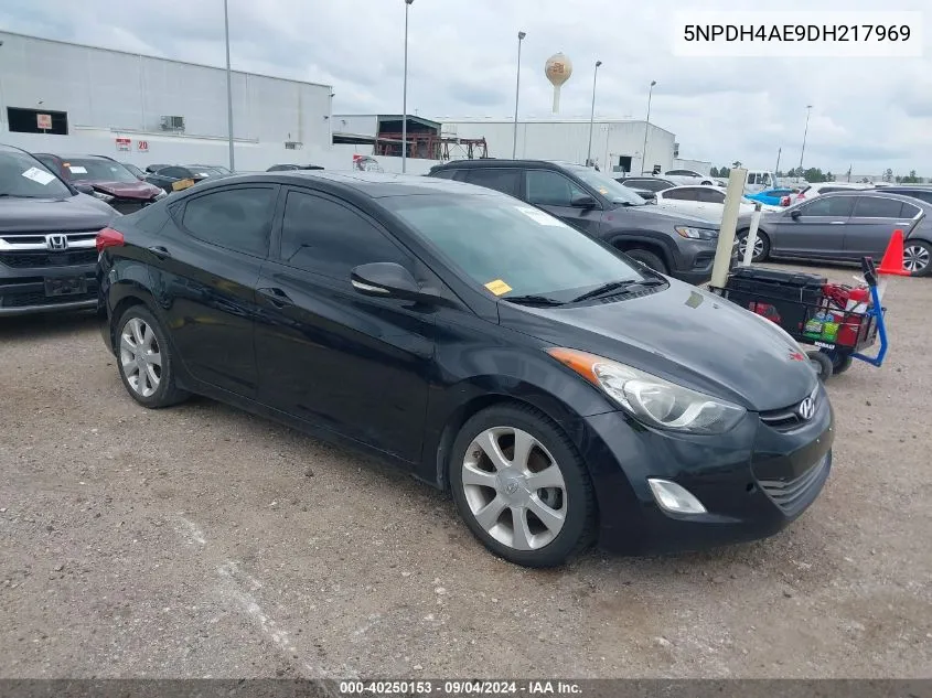 5NPDH4AE9DH217969 2013 Hyundai Elantra Limited