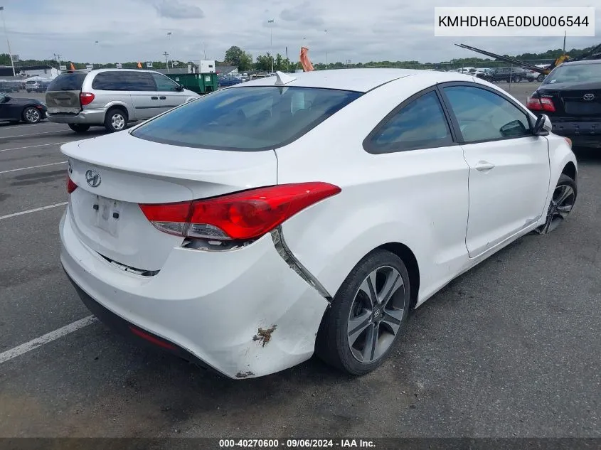 KMHDH6AE0DU006544 2013 Hyundai Elantra Se