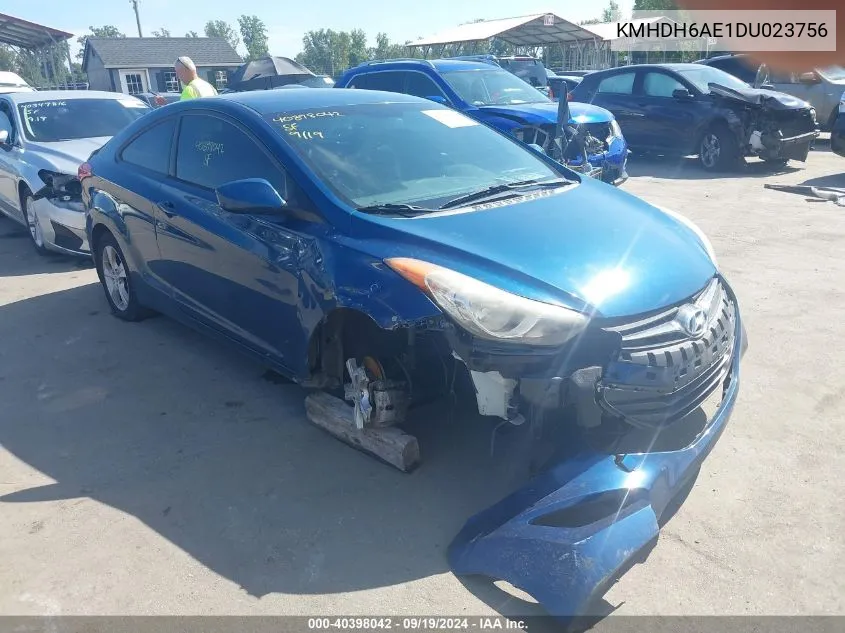 2013 Hyundai Elantra Gs VIN: KMHDH6AE1DU023756 Lot: 40398042