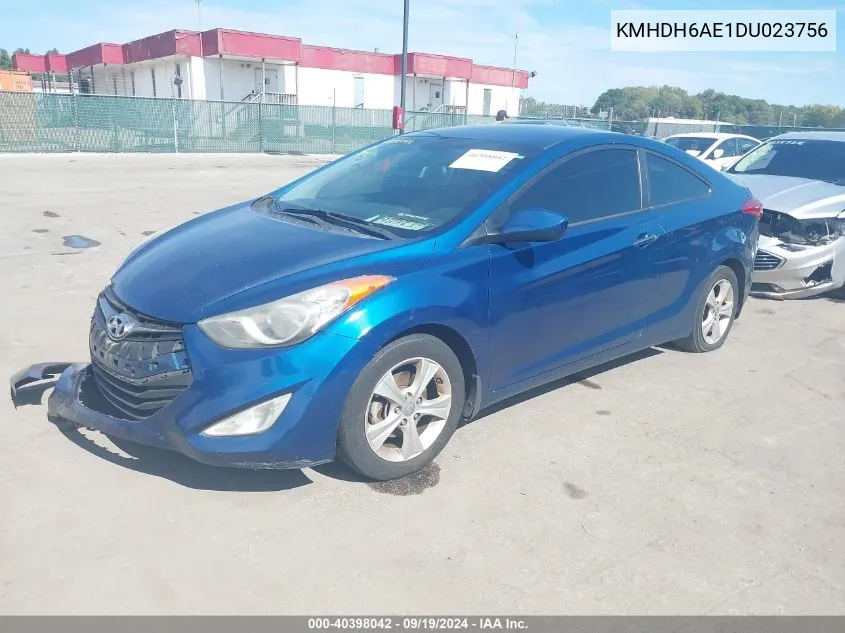 2013 Hyundai Elantra Gs VIN: KMHDH6AE1DU023756 Lot: 40398042