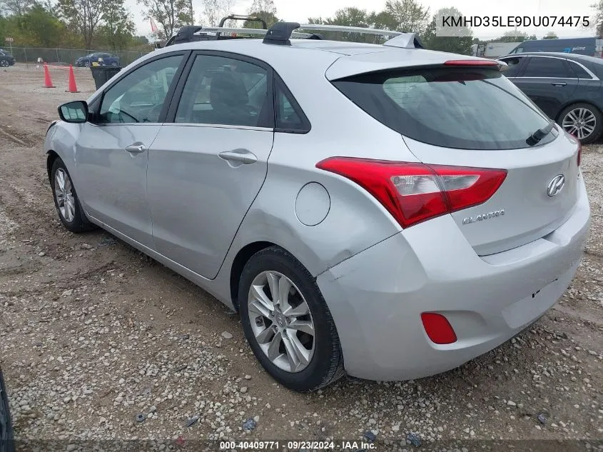 KMHD35LE9DU074475 2013 Hyundai Elantra Gt