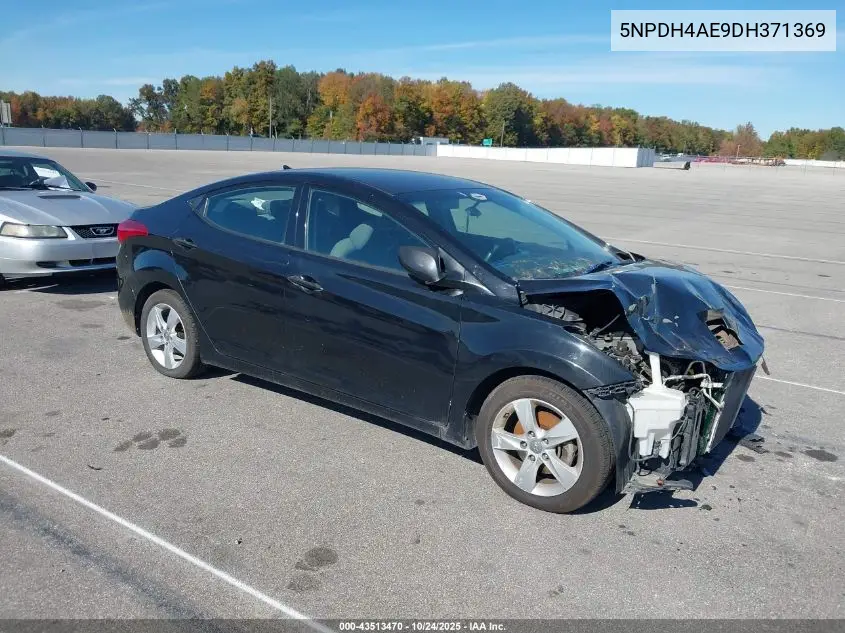 5NPDH4AE9DH371369 2013 Hyundai Elantra Gls