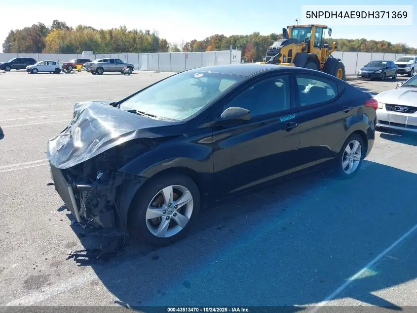 5NPDH4AE9DH371369 2013 Hyundai Elantra Gls