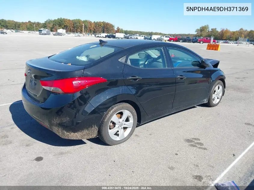5NPDH4AE9DH371369 2013 Hyundai Elantra Gls