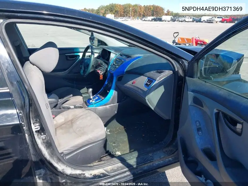 5NPDH4AE9DH371369 2013 Hyundai Elantra Gls