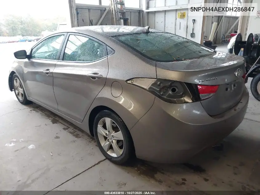 5NPDH4AEXDH286847 2013 Hyundai Elantra Gls
