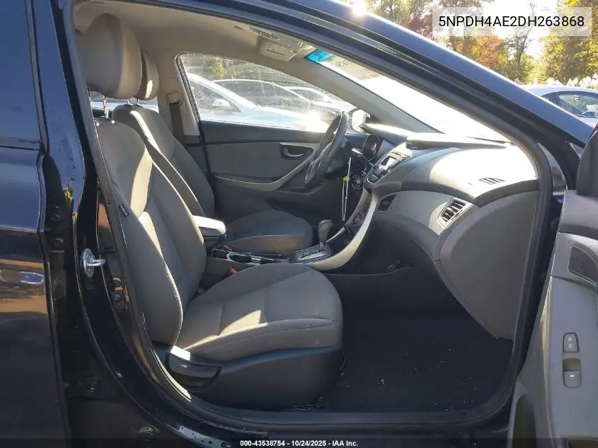 5NPDH4AE2DH263868 2013 Hyundai Elantra Gls