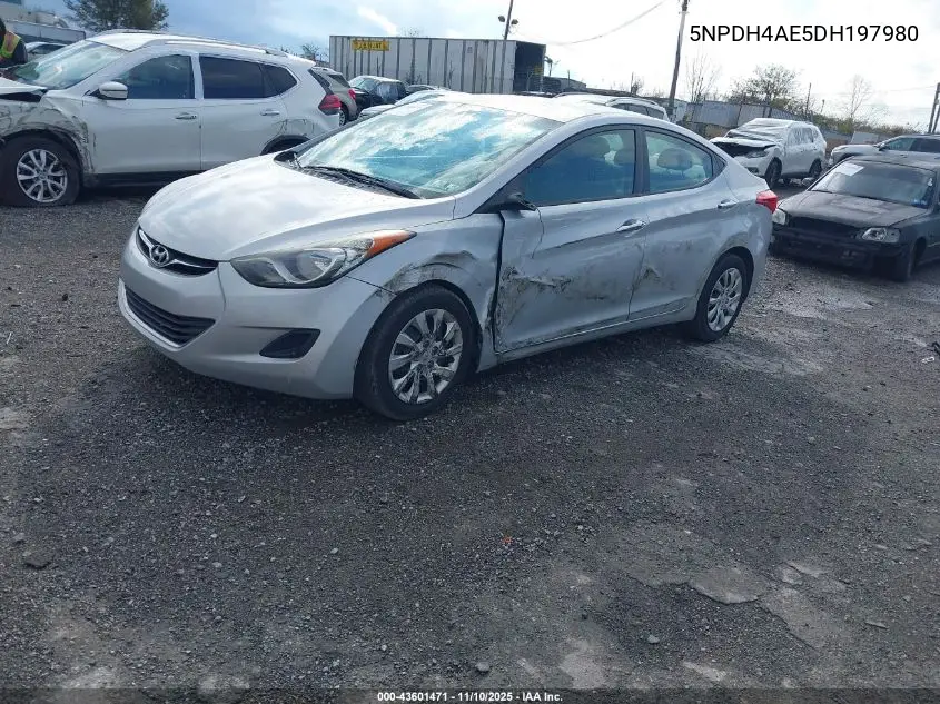 5NPDH4AE5DH197980 2013 Hyundai Elantra Gls/Limited