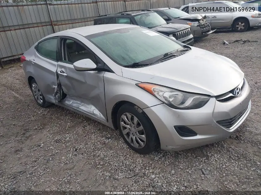 5NPDH4AE1DH159629 2013 Hyundai Elantra Gls