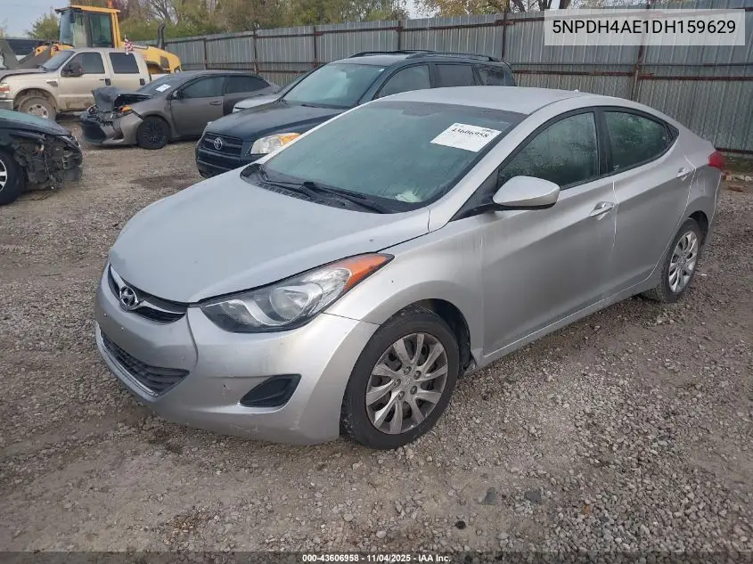 5NPDH4AE1DH159629 2013 Hyundai Elantra Gls