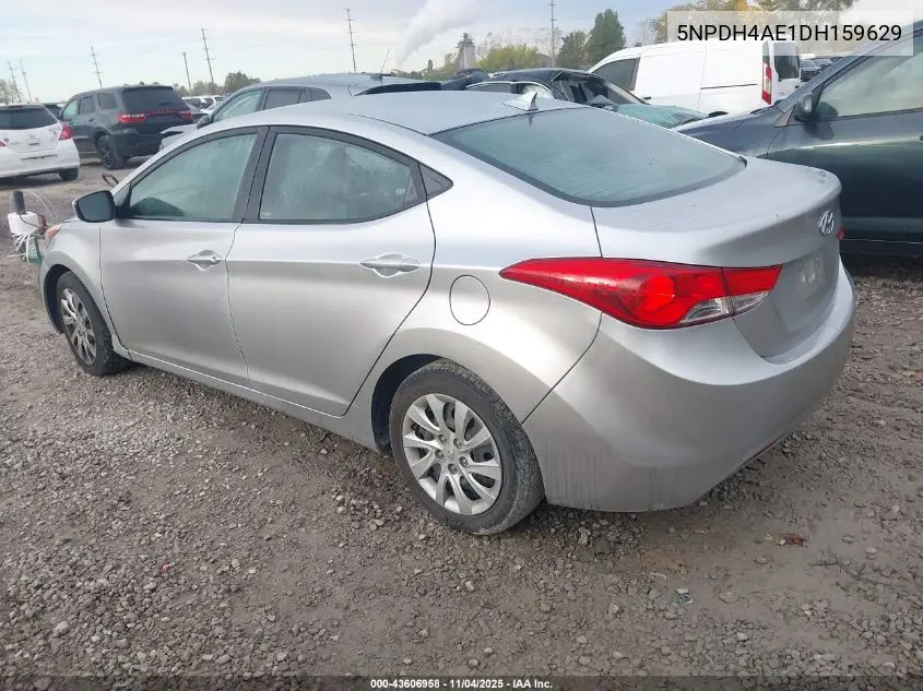 5NPDH4AE1DH159629 2013 Hyundai Elantra Gls