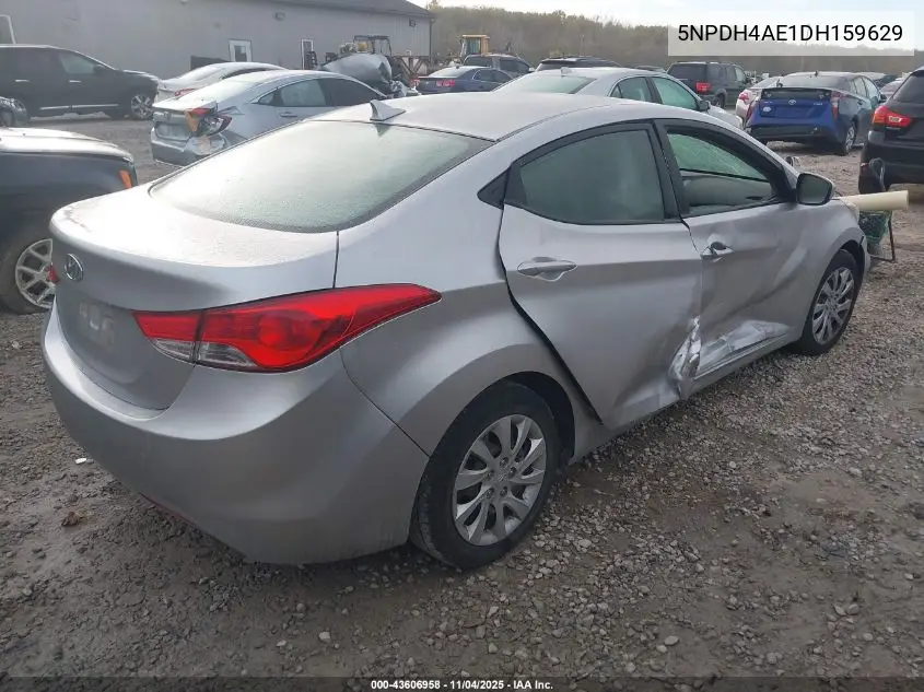5NPDH4AE1DH159629 2013 Hyundai Elantra Gls