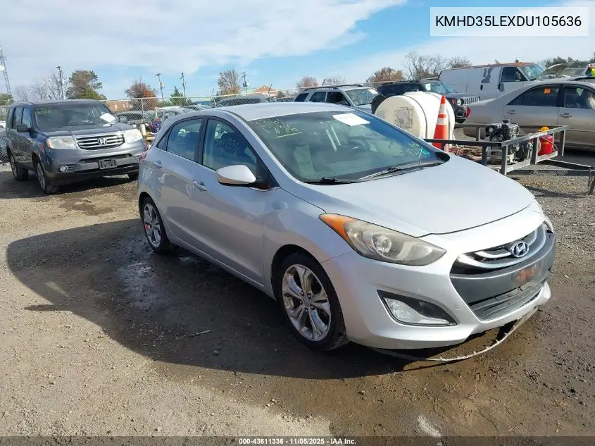 KMHD35LEXDU105636 2013 Hyundai Elantra Gt