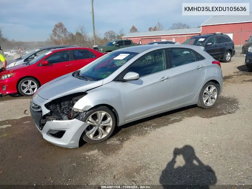 KMHD35LEXDU105636 2013 Hyundai Elantra Gt