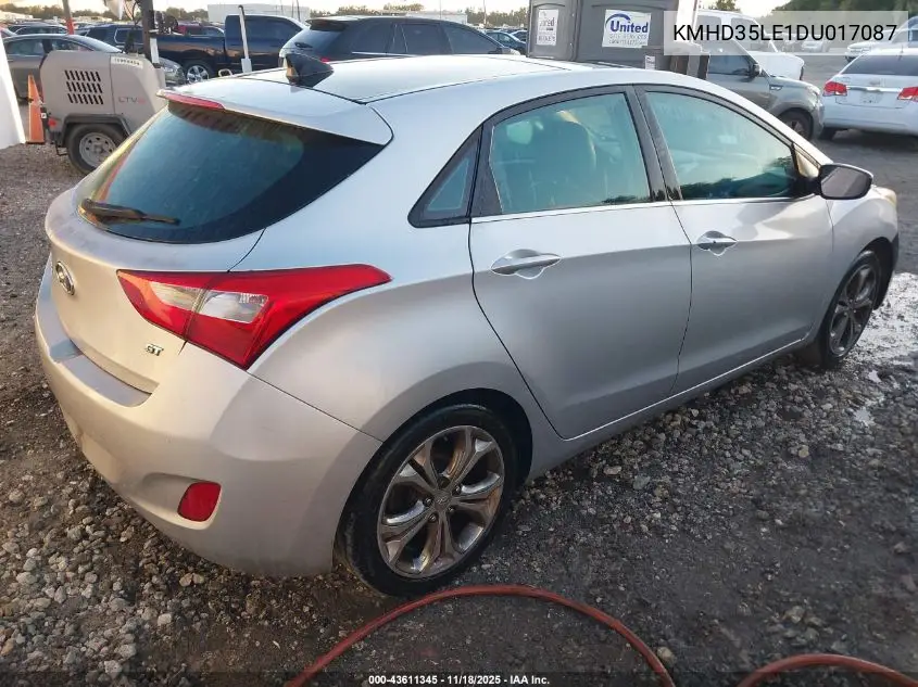 KMHD35LE1DU017087 2013 Hyundai Elantra Gt