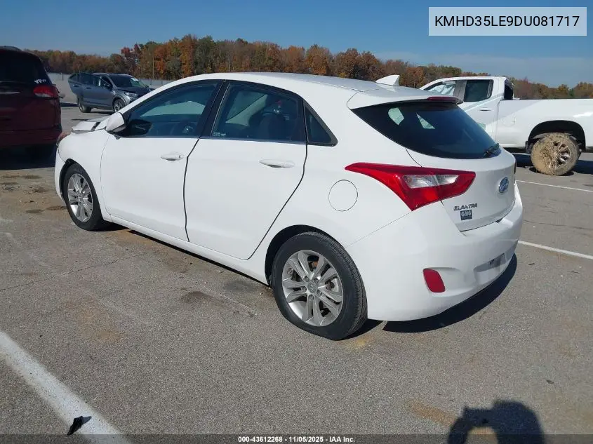 KMHD35LE9DU081717 2013 Hyundai Elantra Gt