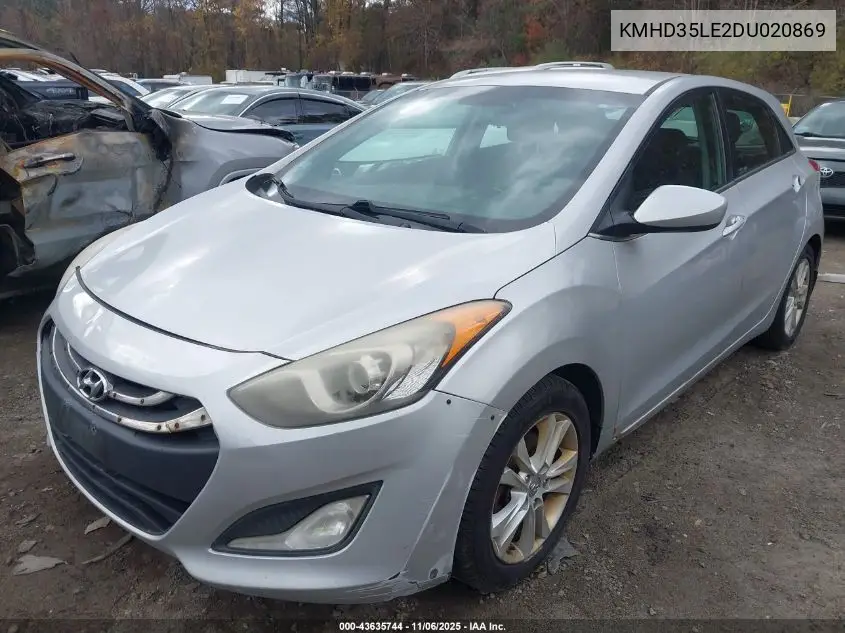 KMHD35LE2DU020869 2013 Hyundai Elantra Gt