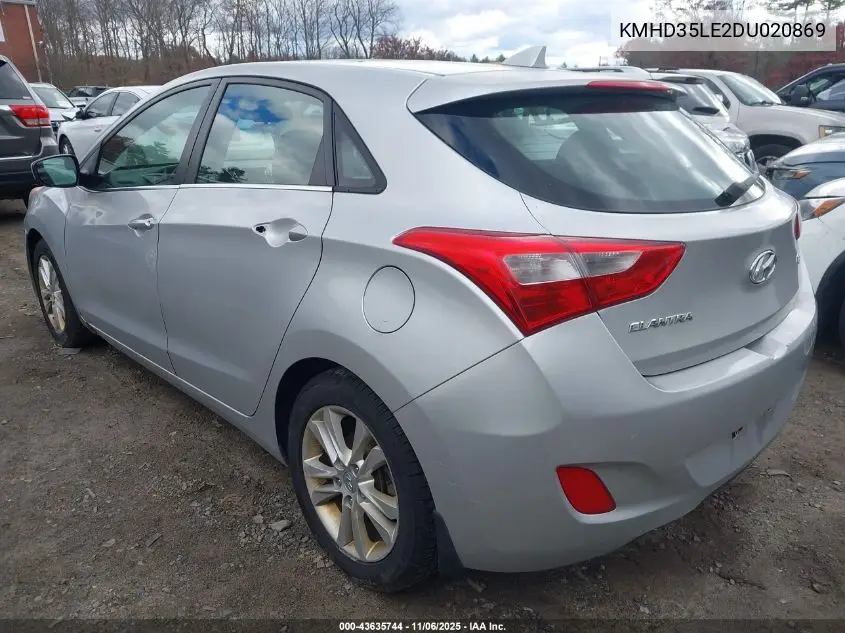 KMHD35LE2DU020869 2013 Hyundai Elantra Gt