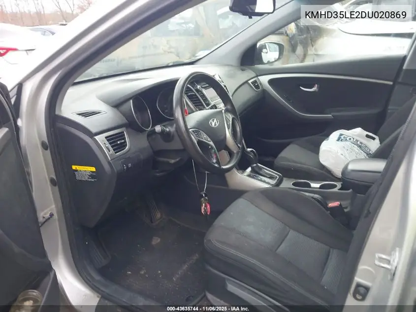 KMHD35LE2DU020869 2013 Hyundai Elantra Gt