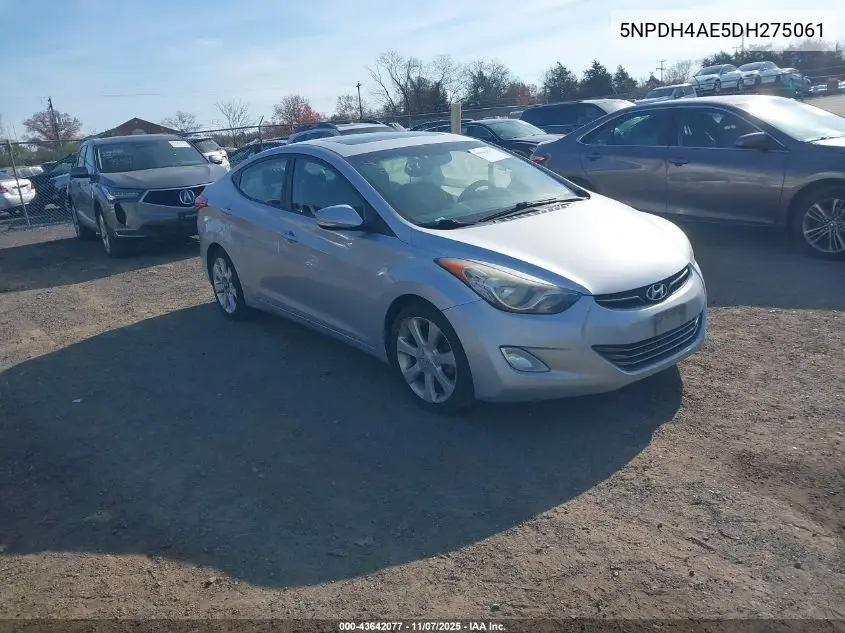 5NPDH4AE5DH275061 2013 Hyundai Elantra Limited