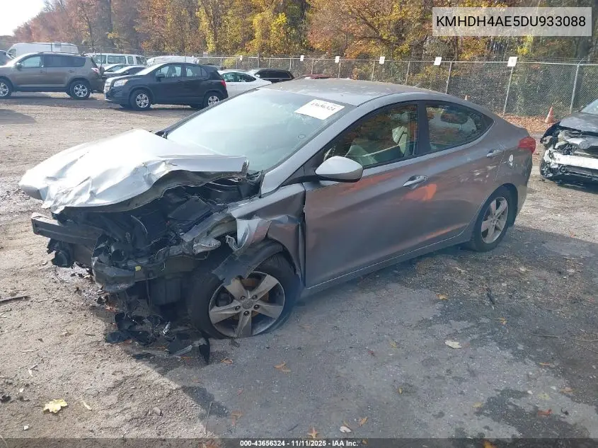 KMHDH4AE5DU933088 2013 Hyundai Elantra Gls (Ulsan Plant)