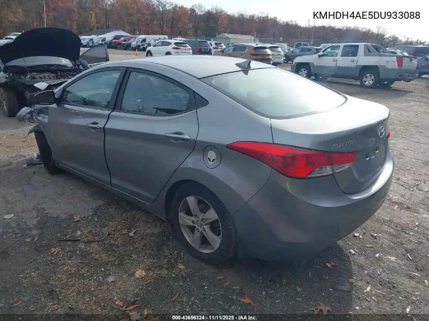 KMHDH4AE5DU933088 2013 Hyundai Elantra Gls (Ulsan Plant)