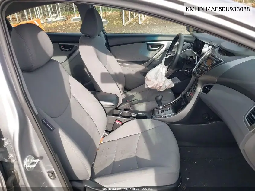 KMHDH4AE5DU933088 2013 Hyundai Elantra Gls (Ulsan Plant)