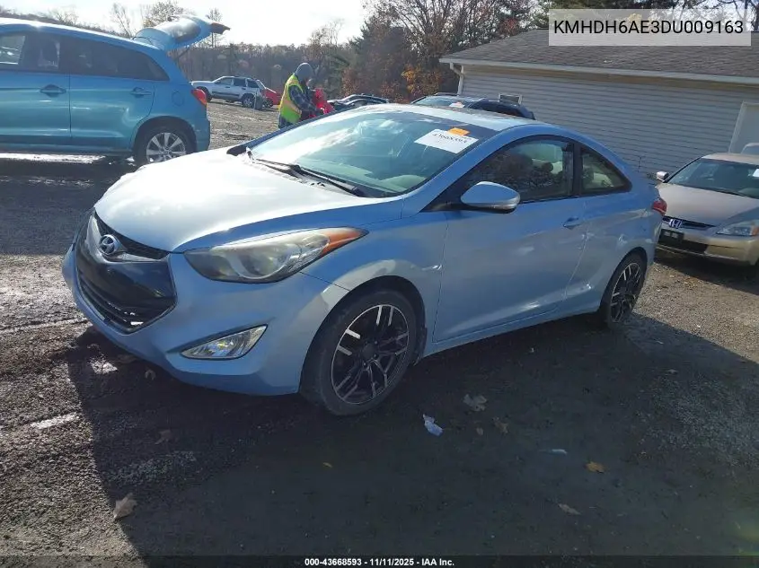 KMHDH6AE3DU009163 2013 Hyundai Elantra Se