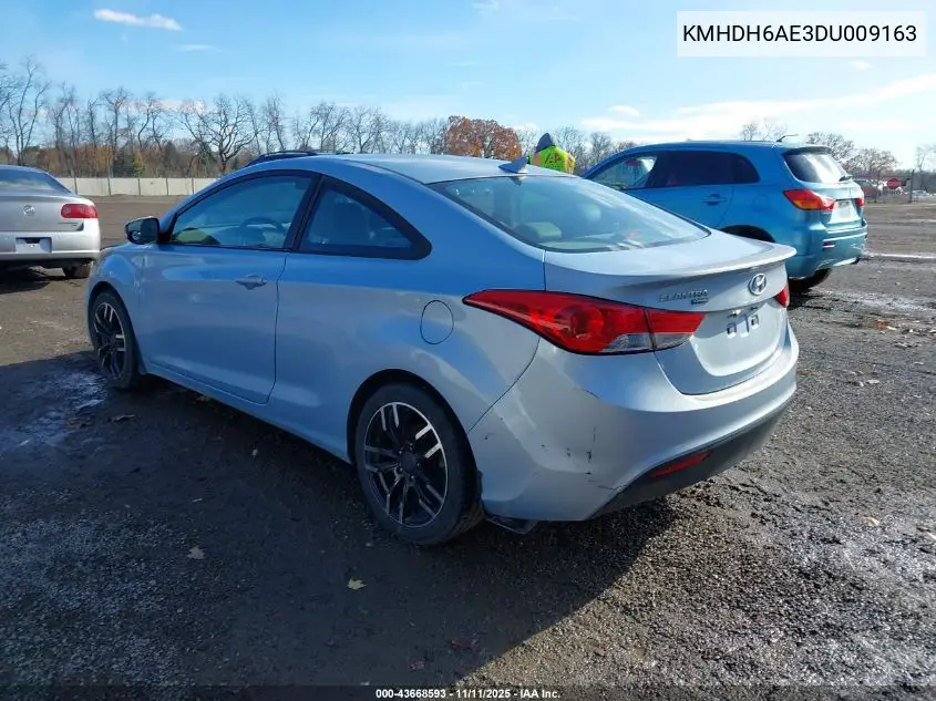 KMHDH6AE3DU009163 2013 Hyundai Elantra Se