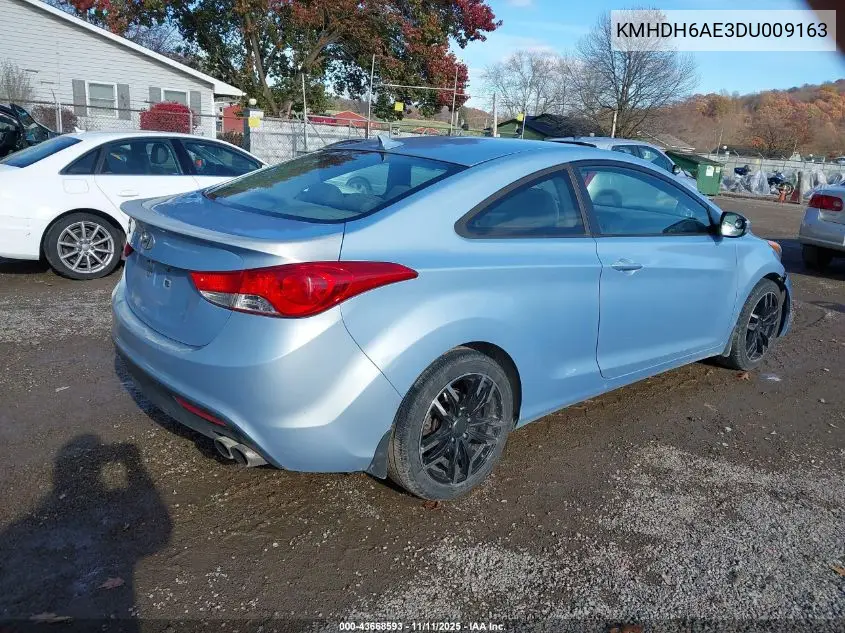 KMHDH6AE3DU009163 2013 Hyundai Elantra Se