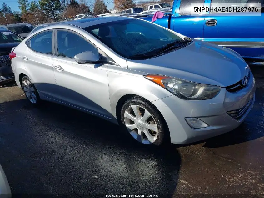 5NPDH4AE4DH287976 2013 Hyundai Elantra Limited