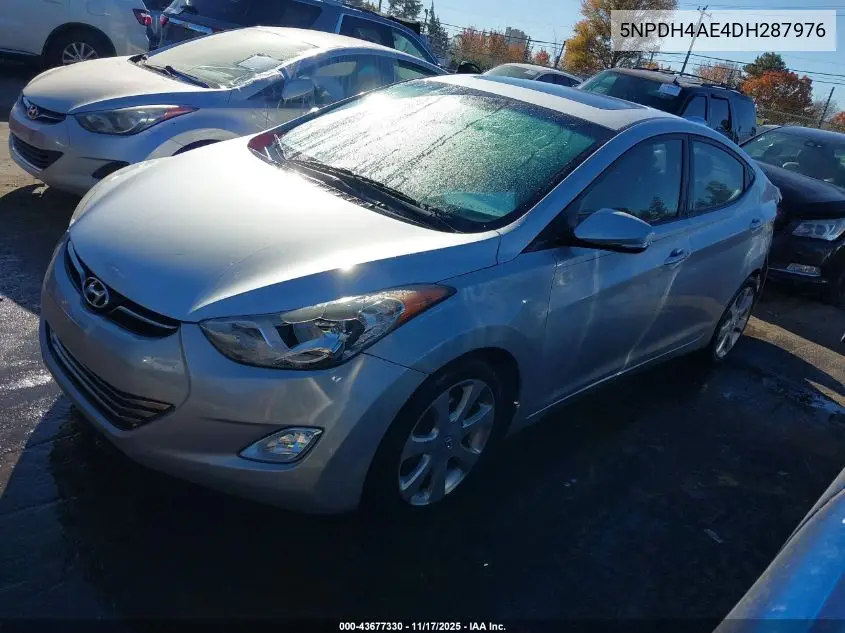 5NPDH4AE4DH287976 2013 Hyundai Elantra Limited