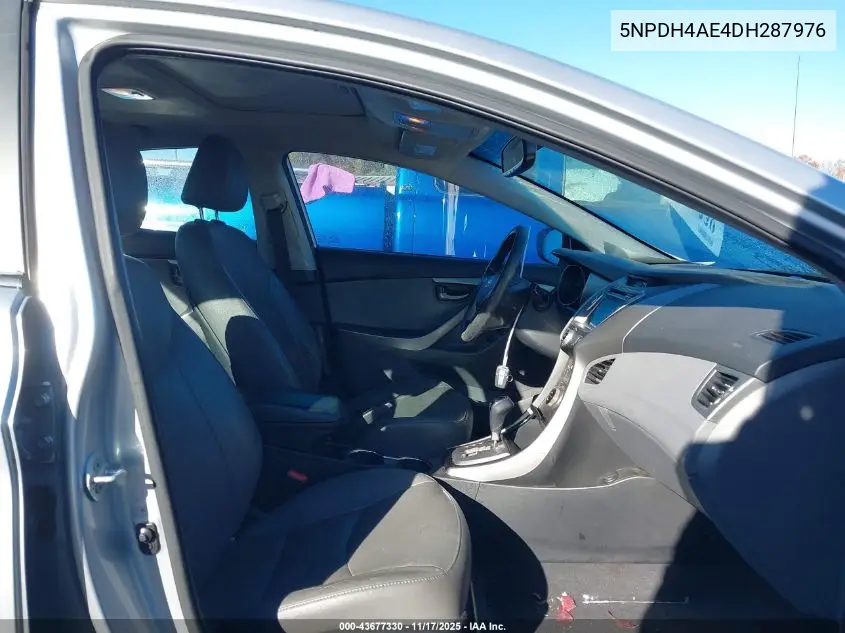 5NPDH4AE4DH287976 2013 Hyundai Elantra Limited